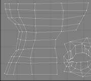 The 'mouth_inside' unwrapped polygons