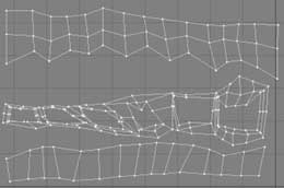 The final planar map on Y axis